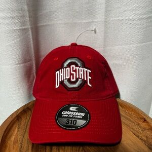 Ohio State OSU Hat Buckeyes Colosseum 310 Cap One Size Fits Red NEW